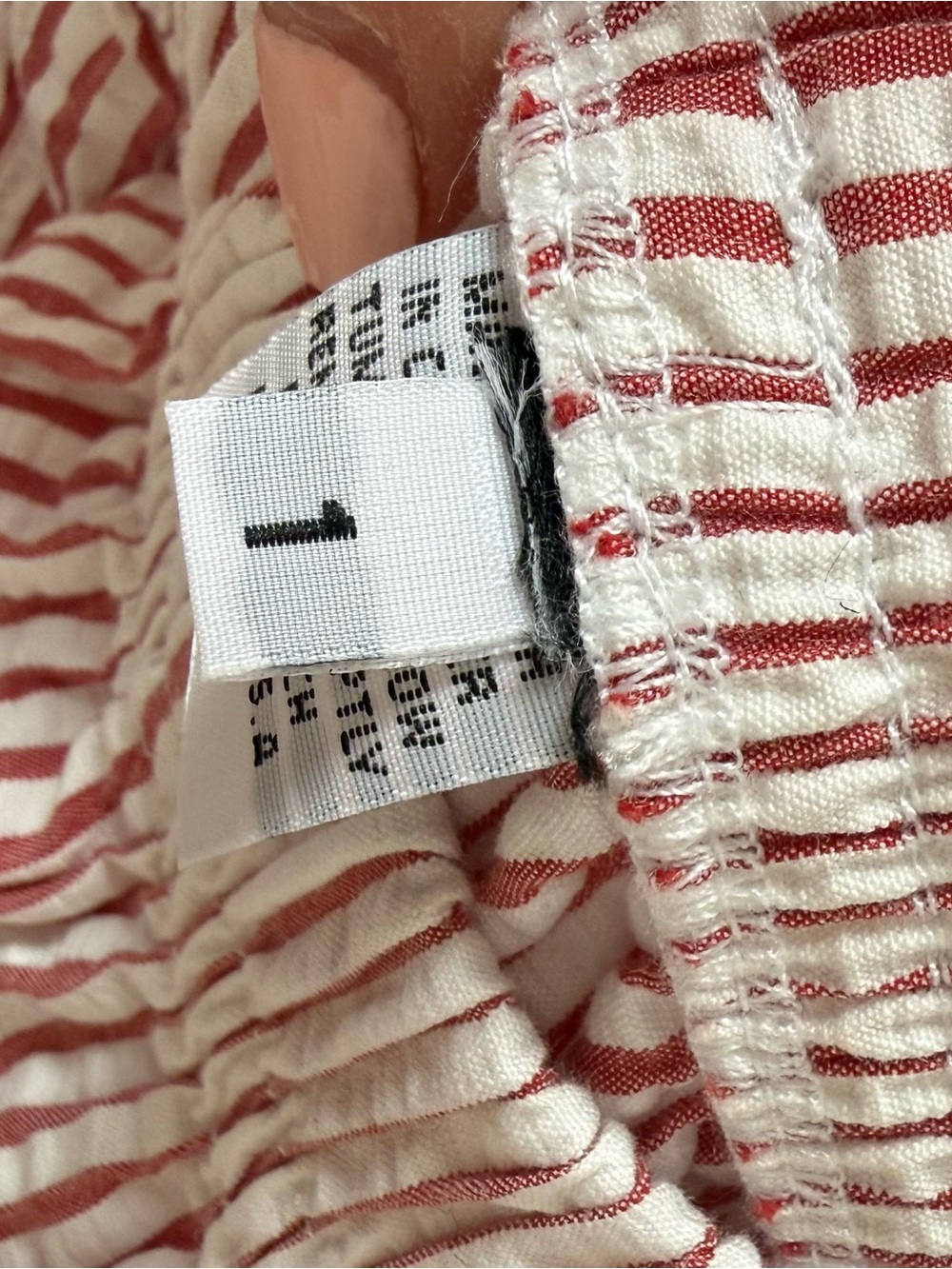 Casual Red & White Striped Wide-Leg Pants - Picture 5 of 5